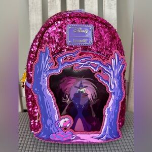 Loungefly Disney UK EXCLUSIVE Madam Mim Lenticular Mini Backpack